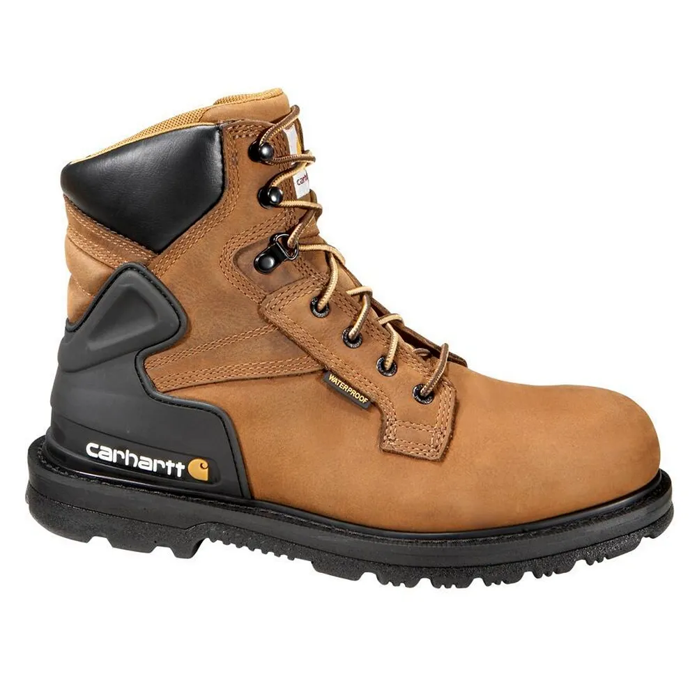 6-INCH NON-SAFETY TOE WORK BOOT - BRN-Bison Brown Oil Tan | Carhartt CMW6120