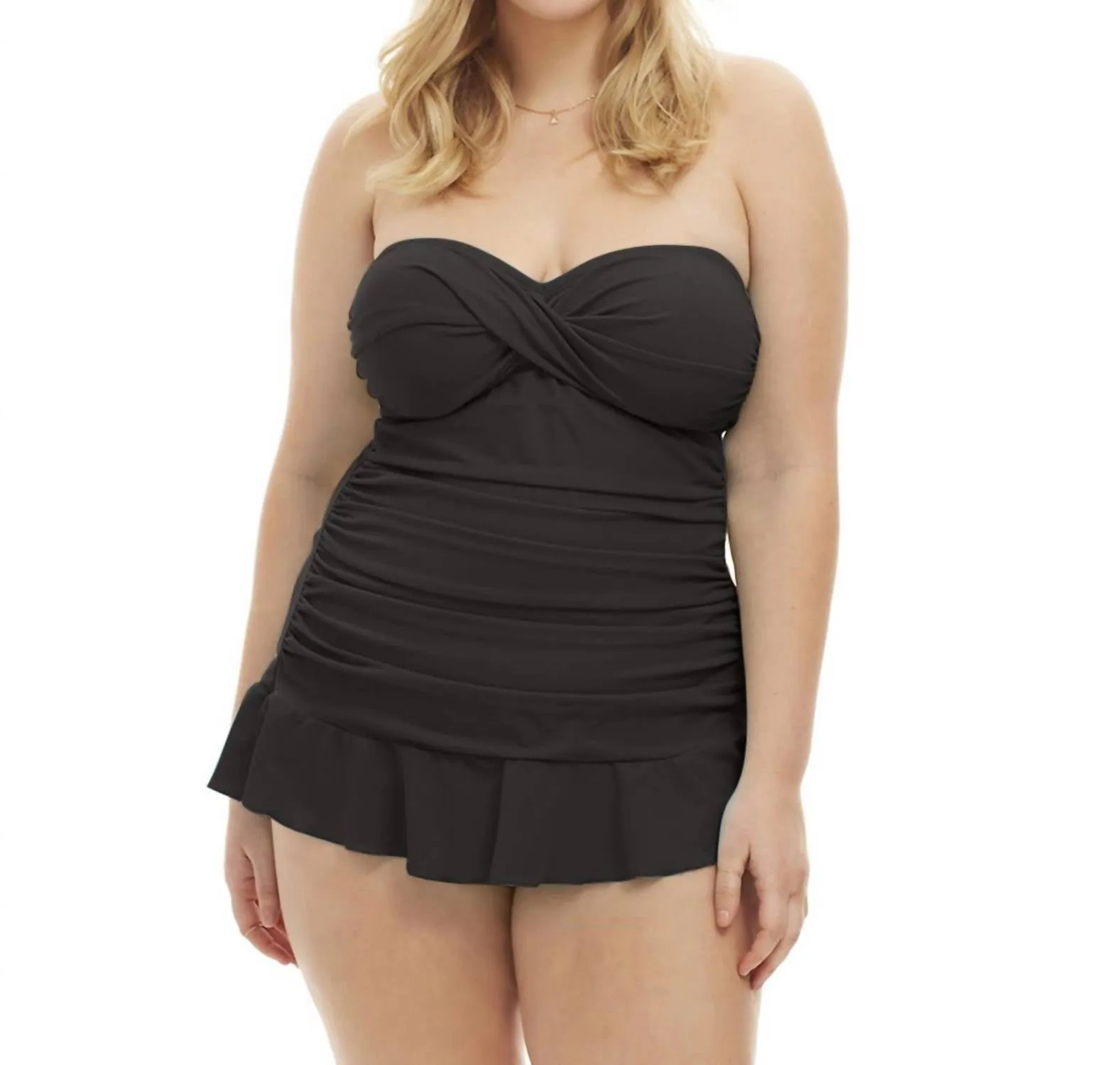 Always For Me - Isabella Tankini Top with Matching Tankini Bottom Plus Size