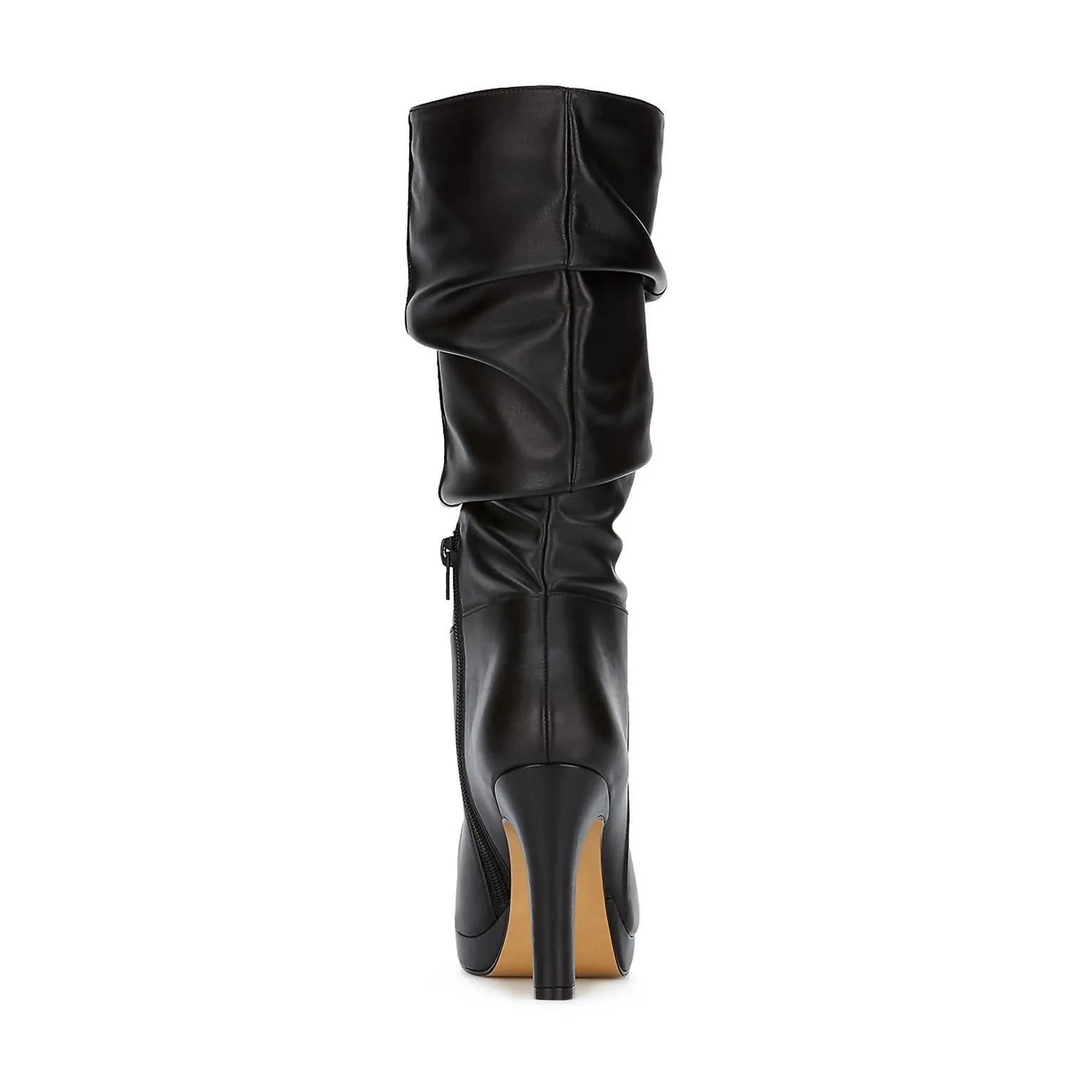 Andrea - Women's High Heel Tall Slouch Boots