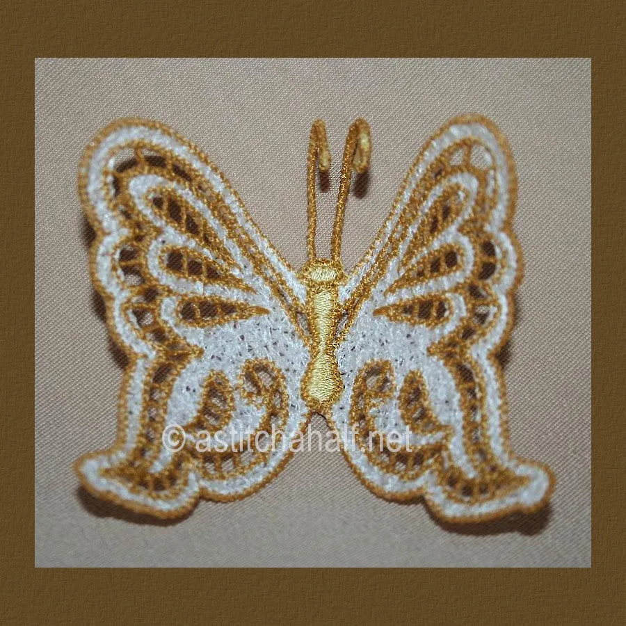 Freestanding Lace Butterfly 01