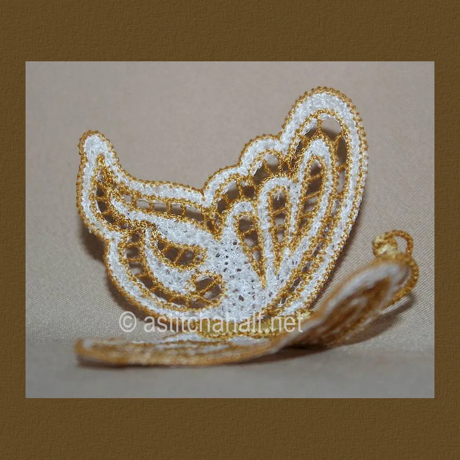 Freestanding Lace Butterfly 01