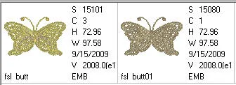 Freestanding Lace Butterfly 01