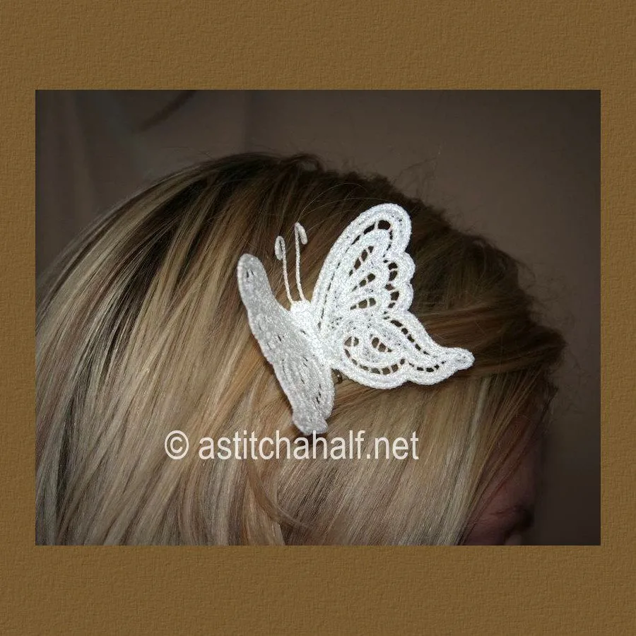 Freestanding Lace Butterfly 01