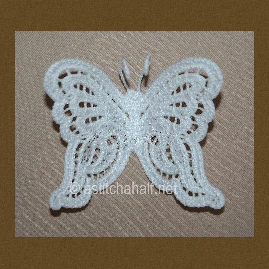 Freestanding Lace Butterfly 01
