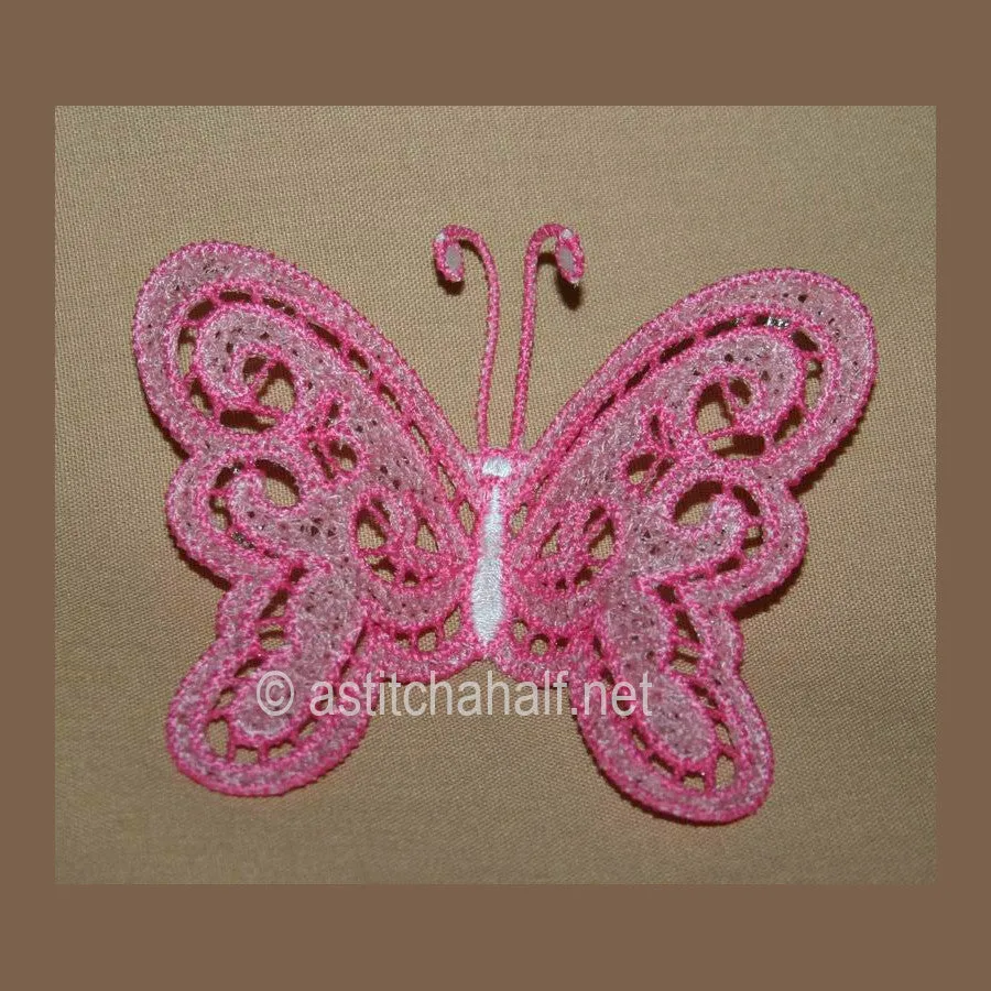 Freestanding Lace Butterfly 02