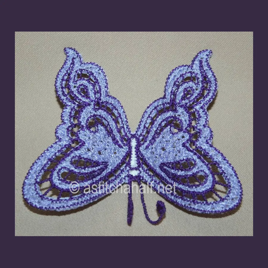 Freestanding Lace Butterfly 03