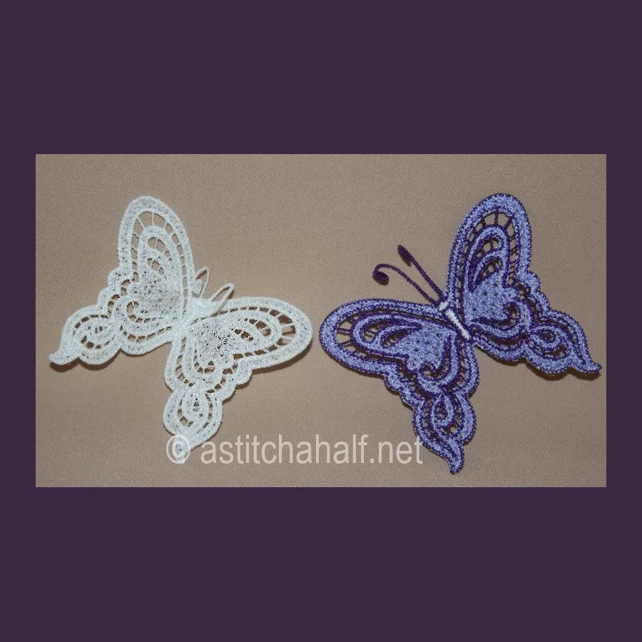 Freestanding Lace Butterfly 03