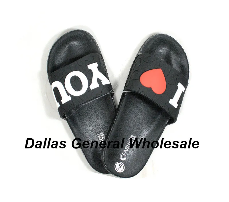 Girls Cute Slip On PVC Sandals Wholesale