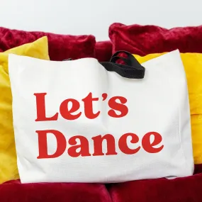 Let's Dance Large Tote Bag