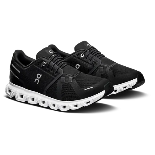 ON RUNNING CLOUD 6 WOMENS BLACK/WHITE