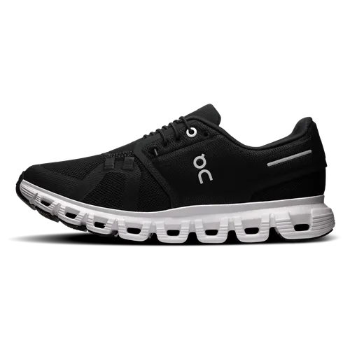 ON RUNNING CLOUD 6 WOMENS BLACK/WHITE
