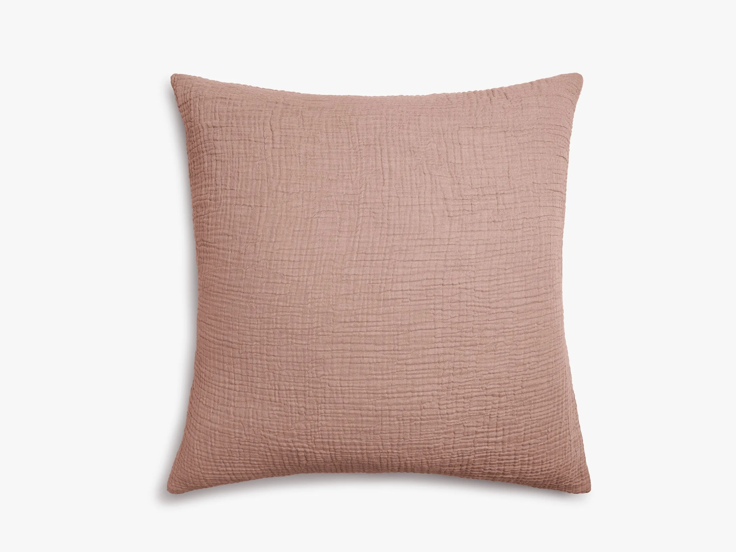 Organic Cloud Cotton Euro Sham (Clay)