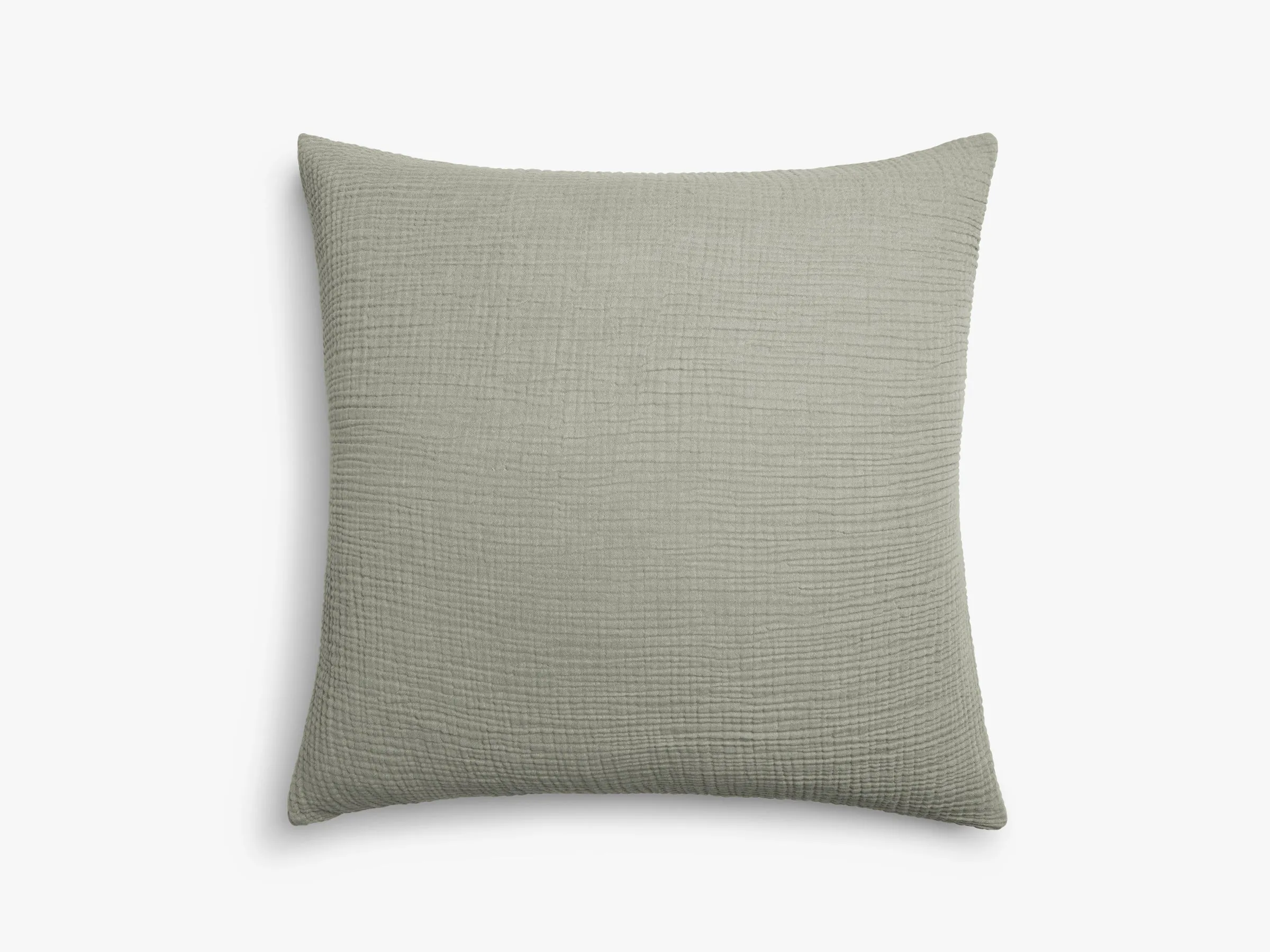 Organic Cloud Cotton Euro Sham (Moss)