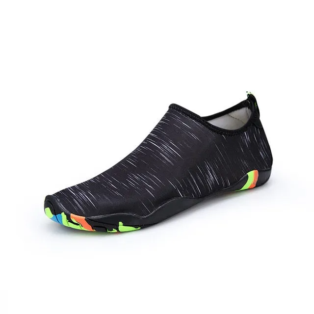 PLAYSWICH  Unisex Sneakers Swimming Shoes Quick-Drying Aqua Shoes Yoga Socks Slip-on for Men Women