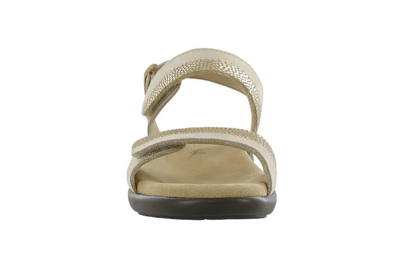 SAS Nudu Leather Sandal - Golden