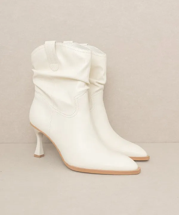 Stylish Western Inspired Slouch Fashion Shoes Boots