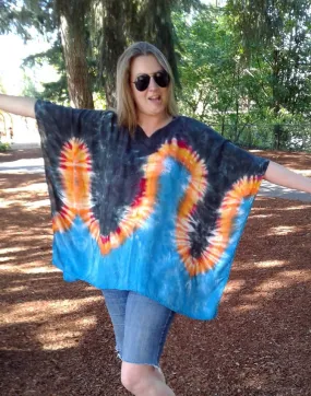 Tie Dye Caftan top