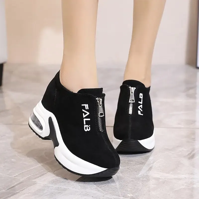 Women's Casual Wedge Basket Shoes